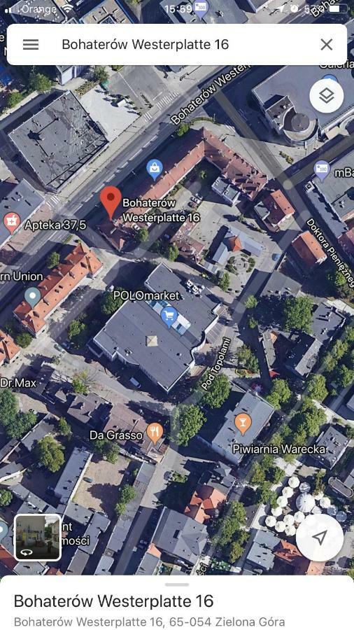 Apartament Centrum Zielona Gora  Ngoại thất bức ảnh